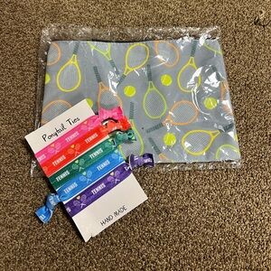 Tennis Hair Ties and Travel Case